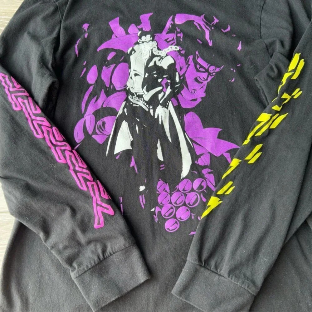 JoJo's Bizarre Adventure Jotaro & Dio Long-Sleeve T-Shirt - Picture 7 of 13
